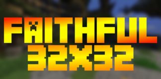 Faithful 32x32 Texture Pack Minecraft 1.12.2., 1.12.1, 1.12, 1.11, 1.10/1.10.2, 1.9.4/1.8